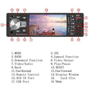 USB/AM/FM/RDS Car Stereo Radio In-dash Audio Head Unit Car MP5 Player Bluetooth