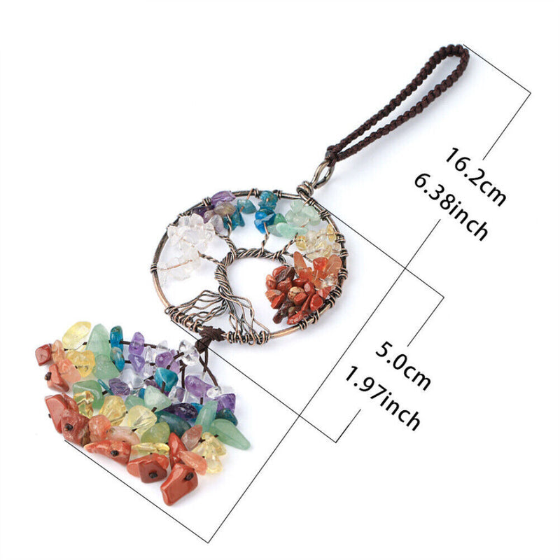 Crystal Hanging Ornament Shape Crystal Car Rearview Mirror Hanging Accessories