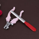 2pcs/Set Stainless Steel Nail Clipper Claw Cutter Dog Cat Puppy Pet Professional