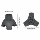 Durable Anti-slip Mat Hiking Crutches Pads Tripod Mat Walking Stick Pads