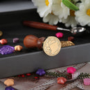 Retro DIY Envelope Wax Seal Stamp Classic Wedding Invitations Decorative Crafts