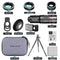 4 in 1 Camera Lens HD 28x Mobile Phone Lens Wide Angle Macro Lens for Smartphone