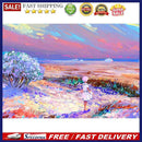 Educational Jigsaw Toys 1000pcs DIY Beach Oil Painting Puzzle for Kids Adul