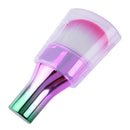 affeco 1pcs Makeup Brush Colored Galvanized Powder Foundation Brush Kos