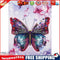 5D Diamond Painting Partial Special Drill Butterflies Picture of Rhinestone