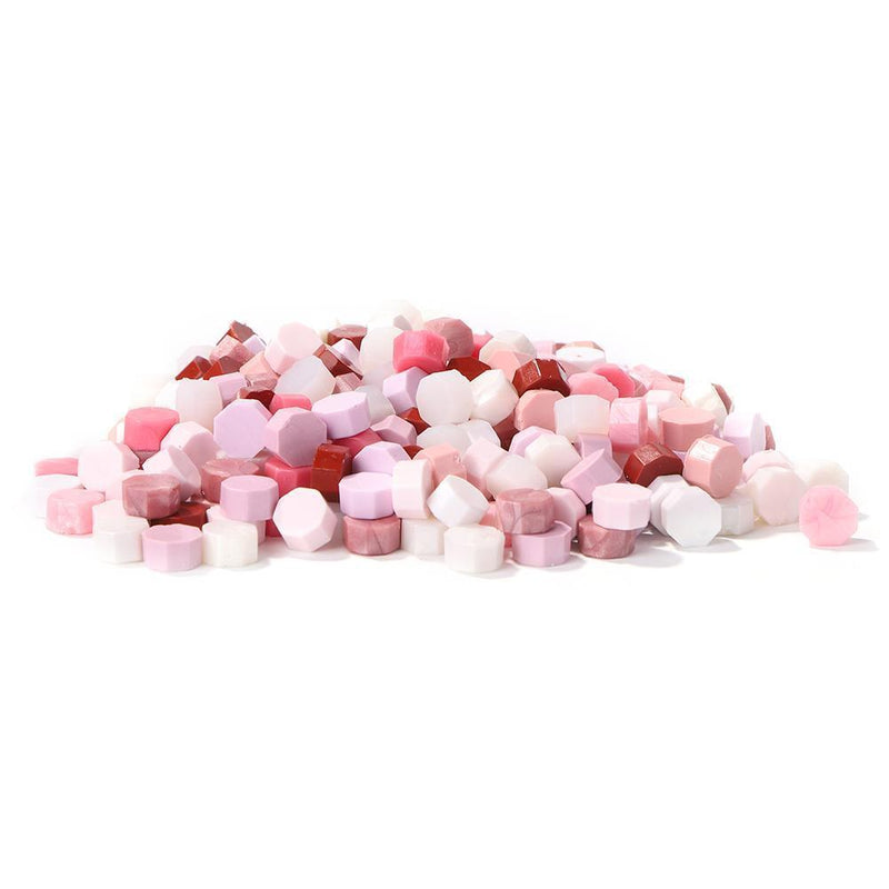 100pcs Octagon Sealing Wax Beads Envelope Seal Stamp Wax Tablet Pill (6pcs)