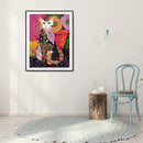 5D Diamond Painting Kit Cat Partial Special Shape Drill DIY Craft Mosaic Picture