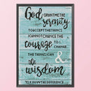 11CT Full Cross Stitch Letters Counted DIY Embroidery Kits Handmade Crafts
