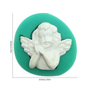 Fondant Molds Angel Wings Non-stick Silicone Molds for Cake Decorating Crafti