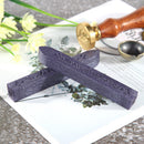 Retro DIY Wax Seal Strips without Core for Fire Painting Stamp (Purple)