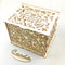 DIY Hollow Wooden Greeting Card Box Wedding Reception Supplies (JMO1774) Newly