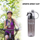 600mL Sports Spray Kettle Outdoor Cycling Camping Leakproof Water Bottle Newly