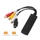 USB Video Audio Capture Converter VHS to Digital for Windows 2000 XP Vista Newly