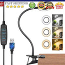 LED 8x Magnifying Glass Cold Light Table Clamp Lamp Tattooing Light Beauty Tools