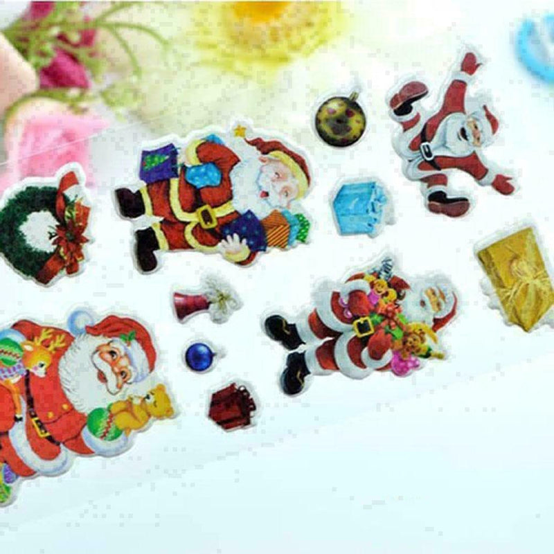 Cartoon Stationery Label Snowman Santa Claus Christmas T0T7 L0Z0 N8K2 K4E3 B7U7
