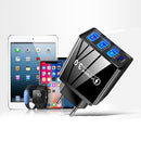 3 USB Fast Charger 3.1A PD Type-C Wall Power Adapter for Phone (Black EU)