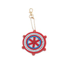 5pcs DIY Diamond Painting Target Keychain Full Special Shaped (QC036) Newly