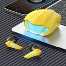 Wireless Earbuds Bluetooth-compatible 5.2 TWS Sport Gaming Headset (Yellow)