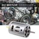 RS-385 High Speed Micro DC Motor Brushed Metal Stainless Steel Gear Motor Newly
