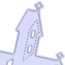 DIY Castle Embossing Cutting Dies Stencils Scrapbook Craft Album Card Gifts-1938