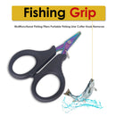 Fishing Plier Scissor Multifunctional Cutting Fish Tongs Fishing Tackle Tools
