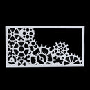 Gear Pattern Cake Stencil Fondant Baking Mold Template Decorating Tool