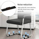 U Shaped Anti-front Tilt Glides Pipe Clamp Damper Stool Chair Leg Pad Tube Caps