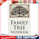 16 Sheet Family Tree Notebook Agenda Notepad Stationery School Supplies