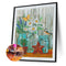 Partial Special Shape Drill Drawing Picture Flower Diamond Painting Room Decor