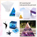 Pyramid Silicone Mold for DIY Crystal Epoxy Home Decoration Jewelry Making