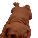 Simulation Soft Dogs Squeeze Ball Puzzle Anti Stress Artifact (Brown Dog) Newly