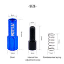 MOTSUV 4mm Bicycle Cable Adjuster Screw Derailleur Shift Line Bolt (Blue) Newly