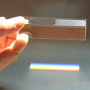 25x25x80mm Triangular Prism Students Supplies Alloy for Photography Kids Science