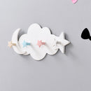 Household Kitchen Clouds Hanger Adhesive Hook Wall Hanging Clothes Towel Holder