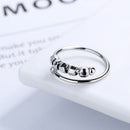 Stress Accessories Rotate Freely Anxiety Ring Beaded Jewelry Fidget Beads Rings