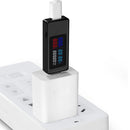 KWS-V30 6 in 1 USB Tester 4-30V Digital Voltmeter Power Timing Capacity Det