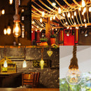 E27 Lamp Holder Retro Decorative Rope Chandelier Adapter (1m Double Head) Newly