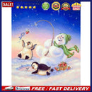 5D Diamond Painting Snowman Penguin Full Round Drill Mosaic DIY Rhinestone Arts
