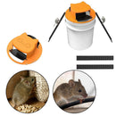 Cat Head Smart Mouse Rat Trap Flip N Slide Bucket Lid Door Mousetrap (2pcs)