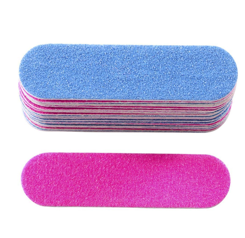 DIY Pedicure Double-sided Nail Care Sandpaper Nail Files Frosted Mini 180/240