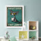 Cartoon Napkin Cat Oil Paint By Numbers Kit DIY Acrylic Painting on Canvas