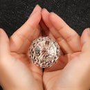 5PCS Lighting Ornament Art Chandelier Parts Pendant Faceted Crystal Ball Clear