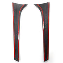 2pcs Rear Window Side Spoilers for Skoda Kodiaq 16-20 (Carbon Fibre Line) Newly