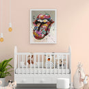 5D Diamond Painting Graffiti Kit Full Round Drill DIY Mosaic Picture Home Decor