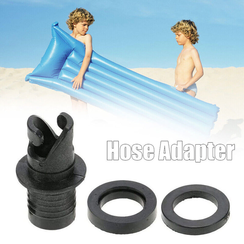 Inflatable Kayak Air Pump Nozzle Hose Adapter Canoes Rowing Boat Valve Conn