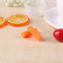 2pcs Bite Stick Correcting Orthodontic Chew Aligners Oral Care (Orange)