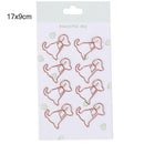 Lovely Bookmark Folder Shaped Clips Creative Animal Shape Bookmarks Paper Clip