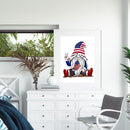 Flag Goblin Oil Paint by Numbers Hand Painted Frameless Painting Home Ornament
