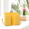 Adhesive Remote Control Mobile Phone Charging Plug Organizer Rack (Yellow) Newly