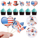 Festival Accessory Independence Day 4th of July Cake Topper Cake Decoration